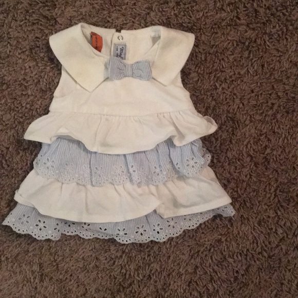 Other - Baby Girl Sailor Neckline Delicate Garden Dress Other - Baby Girl Sailor Neckline Delicate Garden Dress